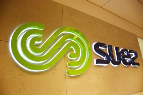 suez - oznakowanie recepcji, identyfikacja wizualna